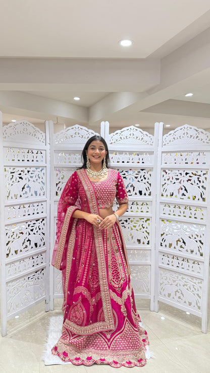 Lehenga jardoshi Sequence