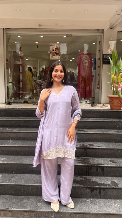 Kurti plazo with duppata