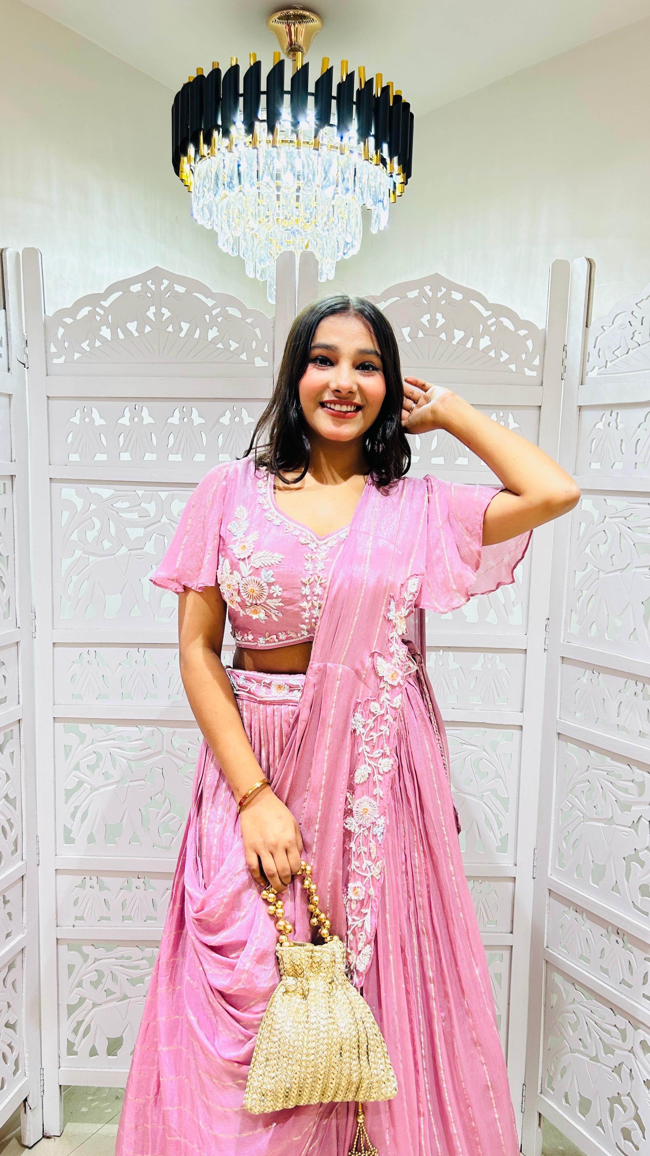Lehenga Motiwork kathdaana Sequence