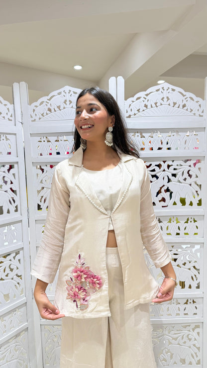 Three piece indowestern