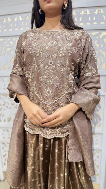 Kurti skirt with dupatta