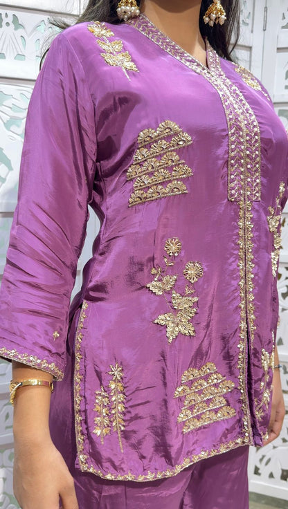 Two piece indowestern