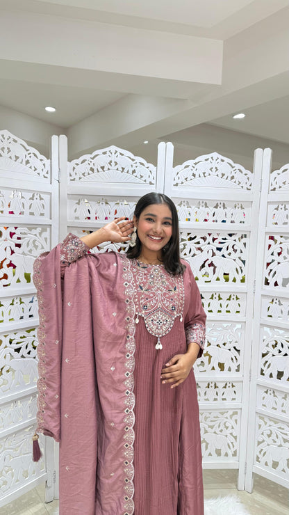 Kurti pant with dupatta