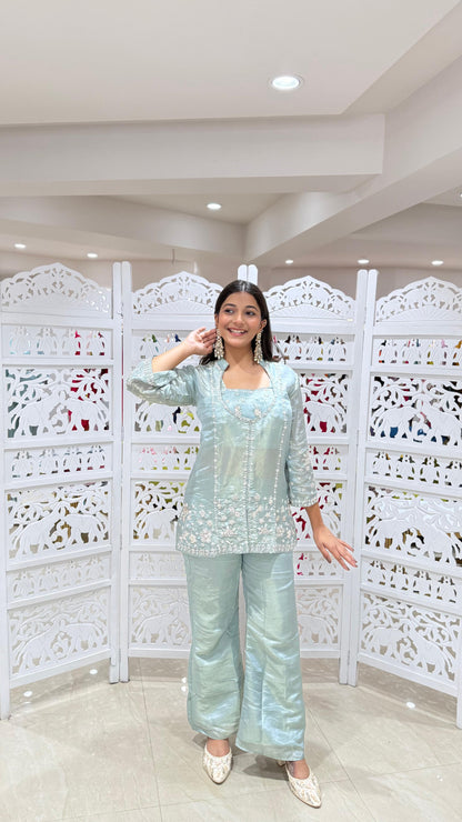 Three piece indowestern