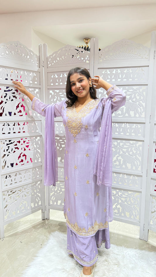 Kurti plazo with dupatta
