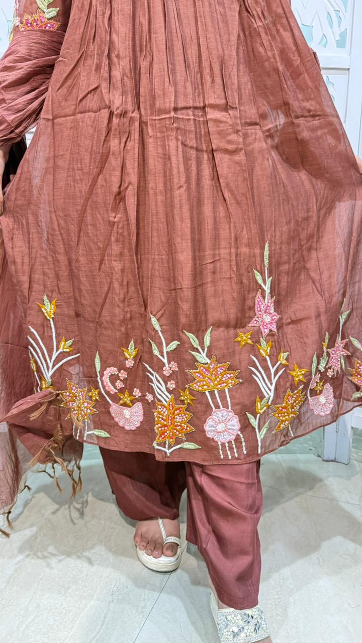 Kurti pant with dupatta