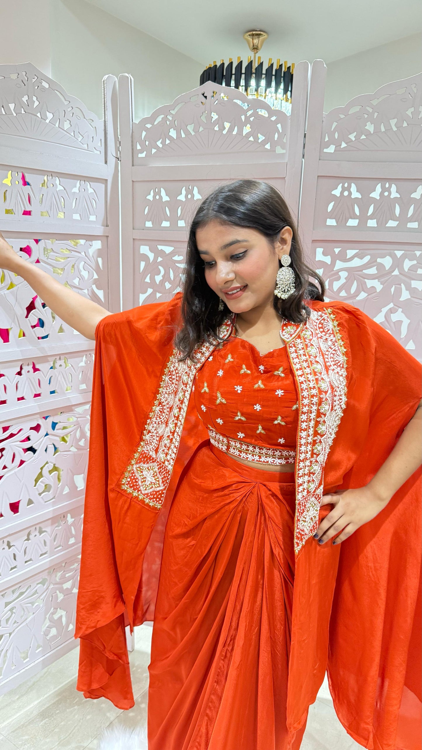 Indo-western Motiwork Sequence kathdaana