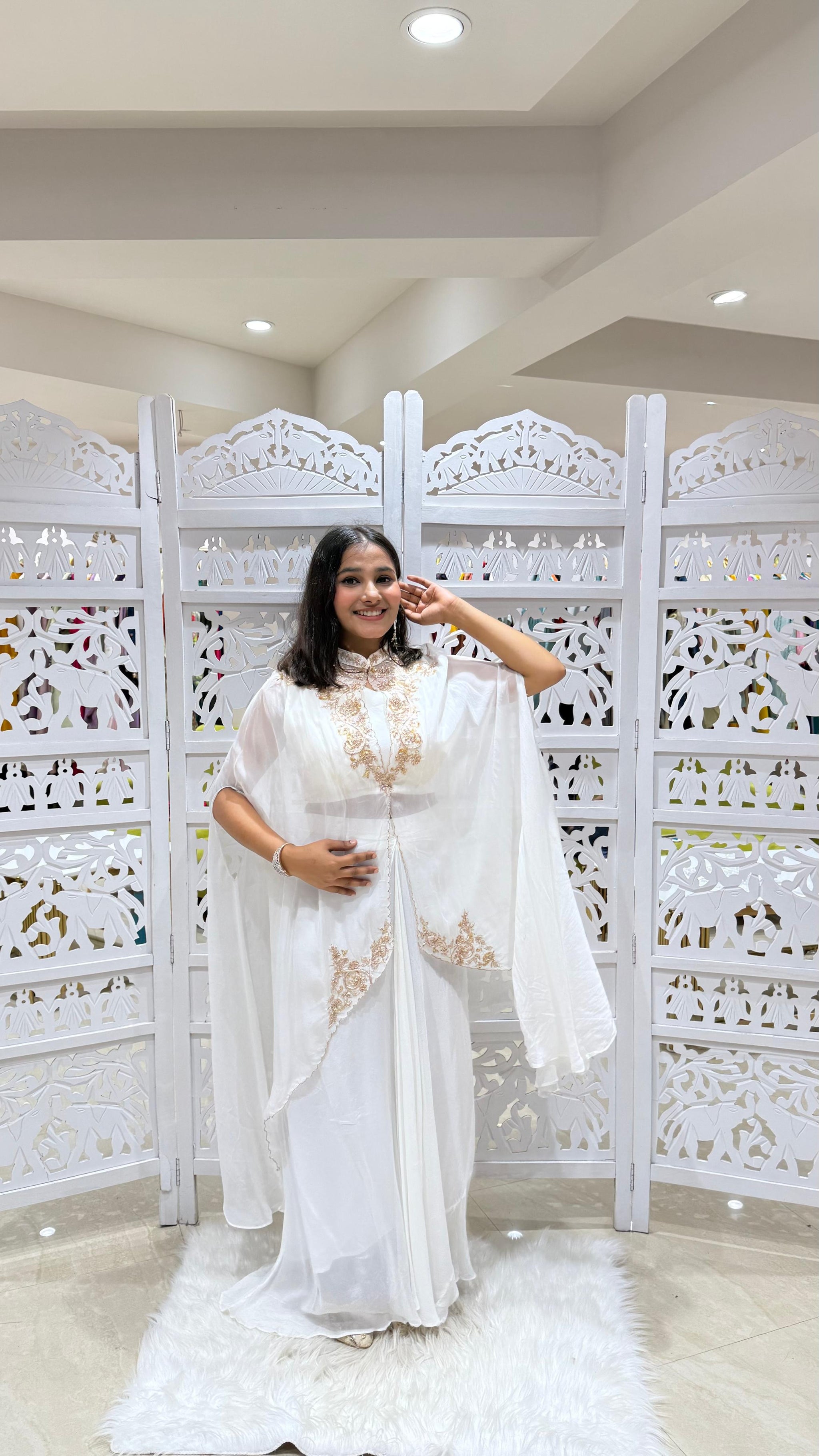 Three piece indowestern