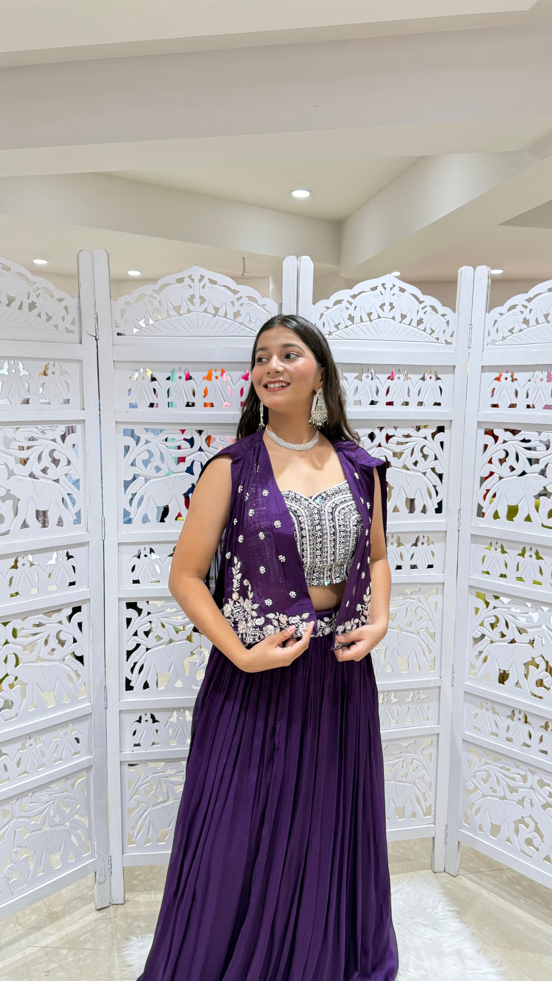 Indo western Three-piece
