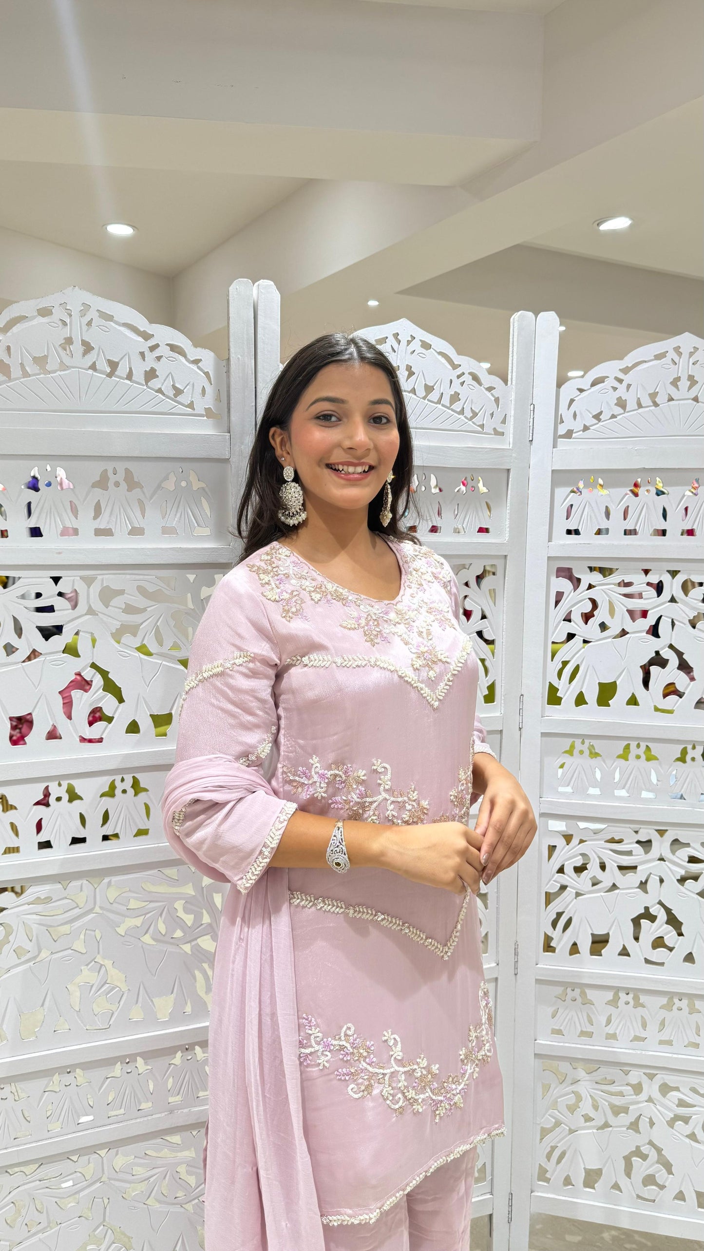 Kurti plazo with Duppata
