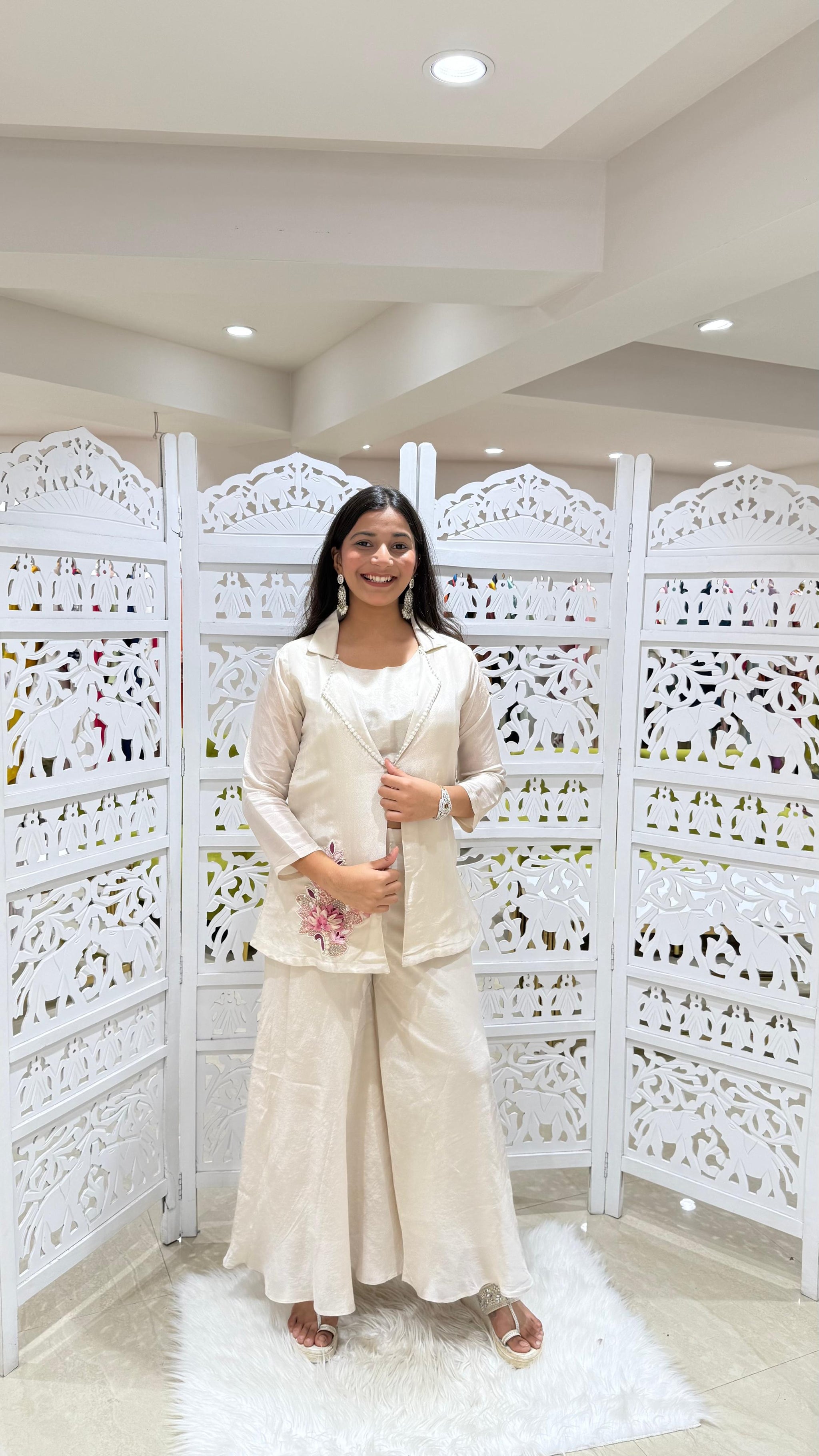Three piece indowestern