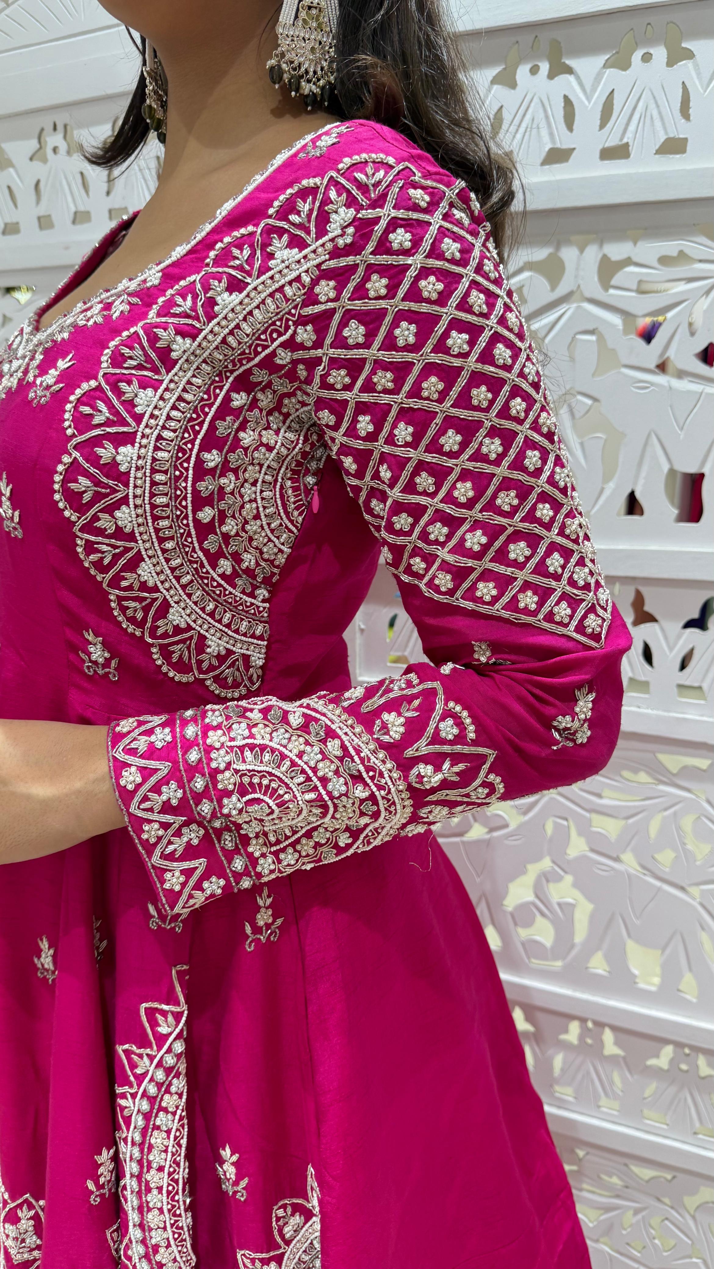 Two piece indowestern