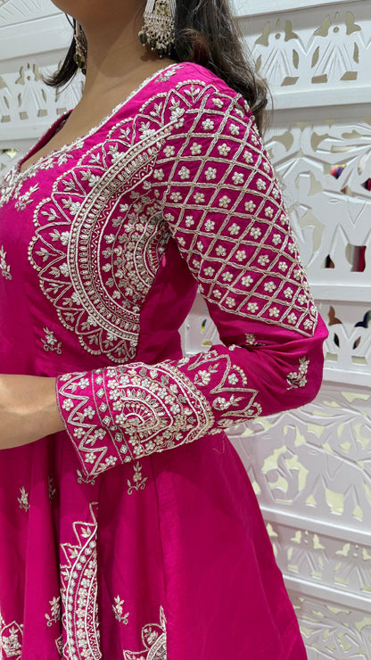 Two piece indowestern