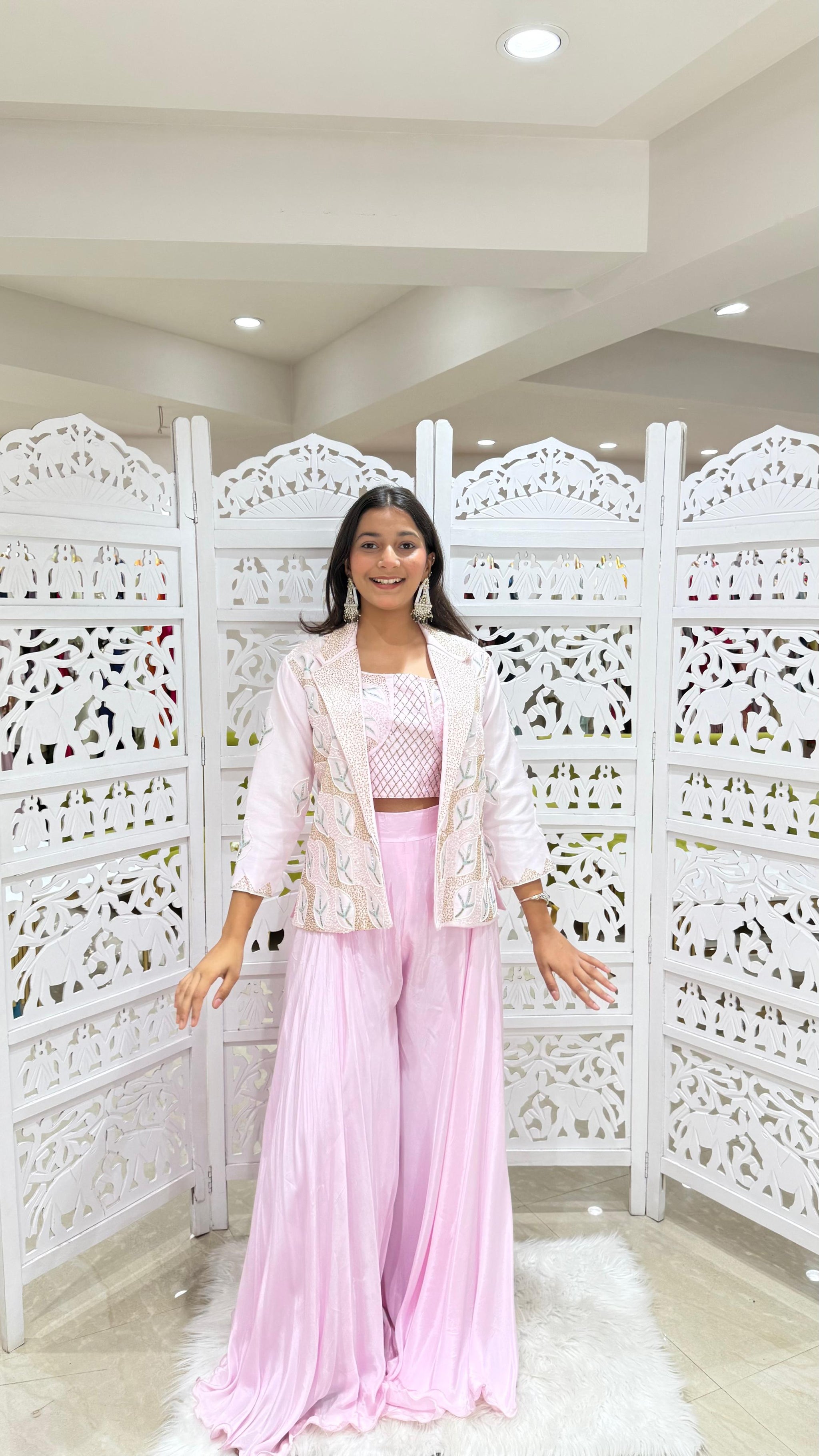 Three piece indowestern