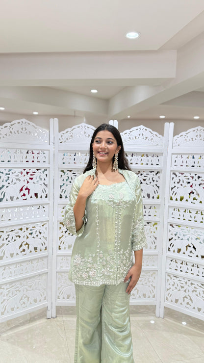 Three piece indowestern