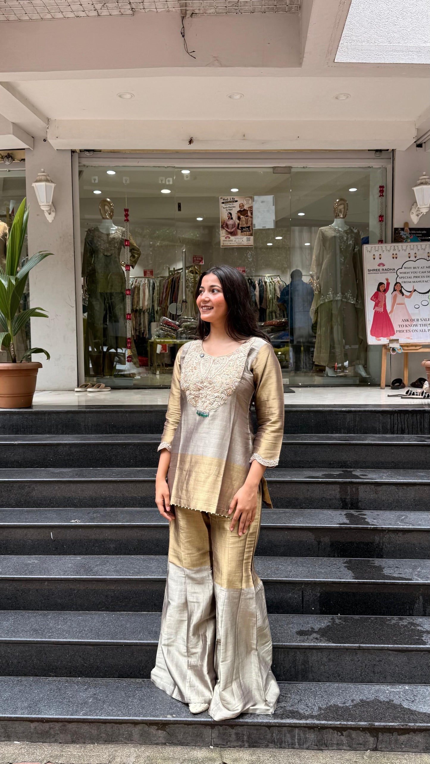 Kurti plazo duppata
