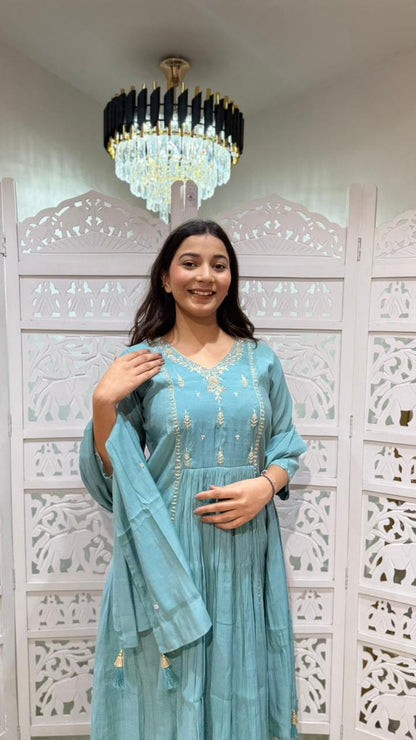 Kurti pant with dupatta