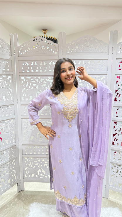 Kurti plazo with dupatta