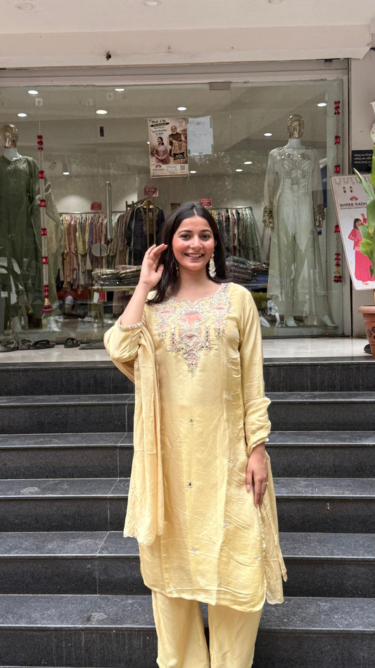 Three piece kurti set