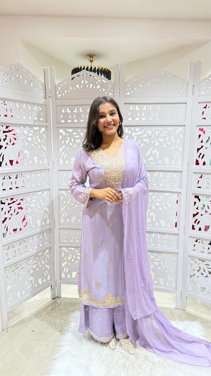 Kurti plazo with dupatta