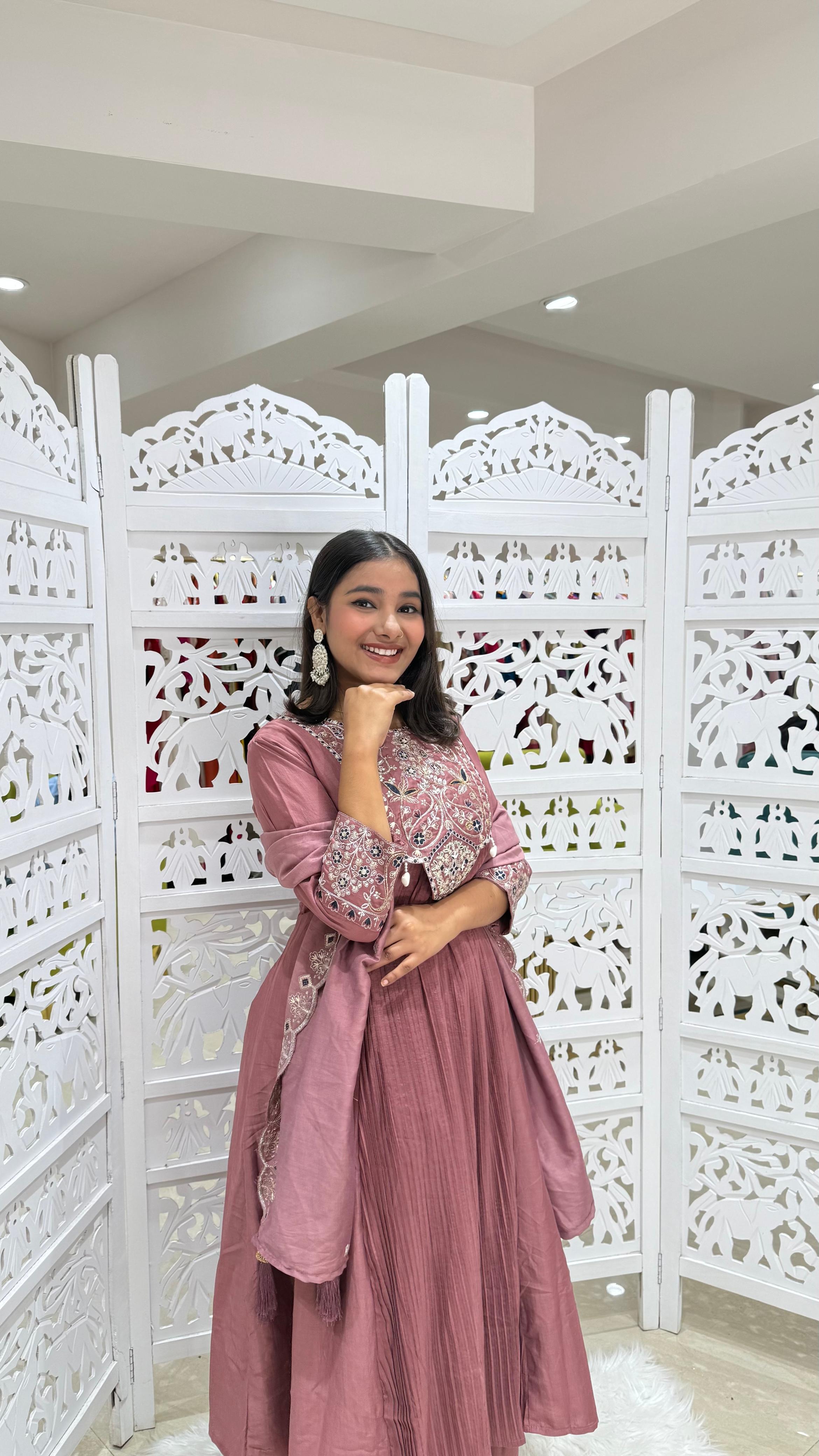Kurti pant with dupatta