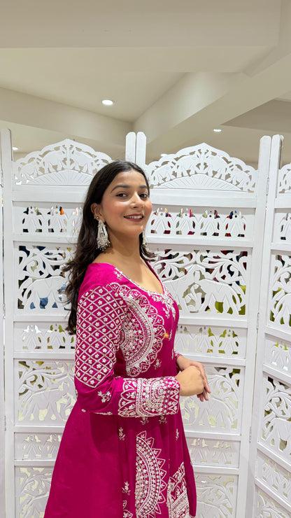 Two piece indowestern