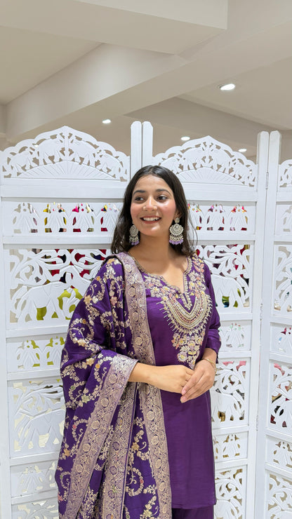 Kurti plazo dupatta