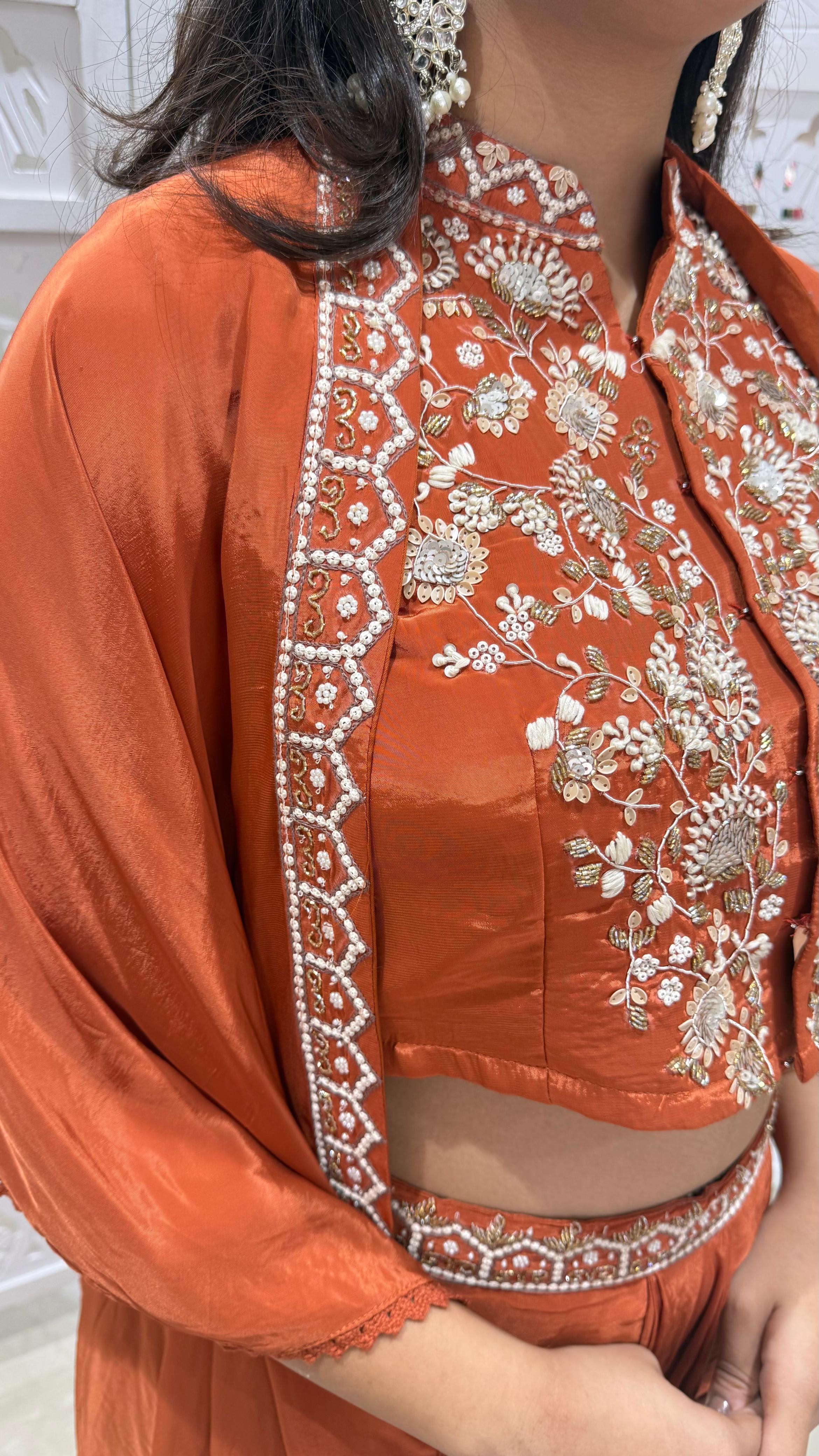 Indowestern three piece
