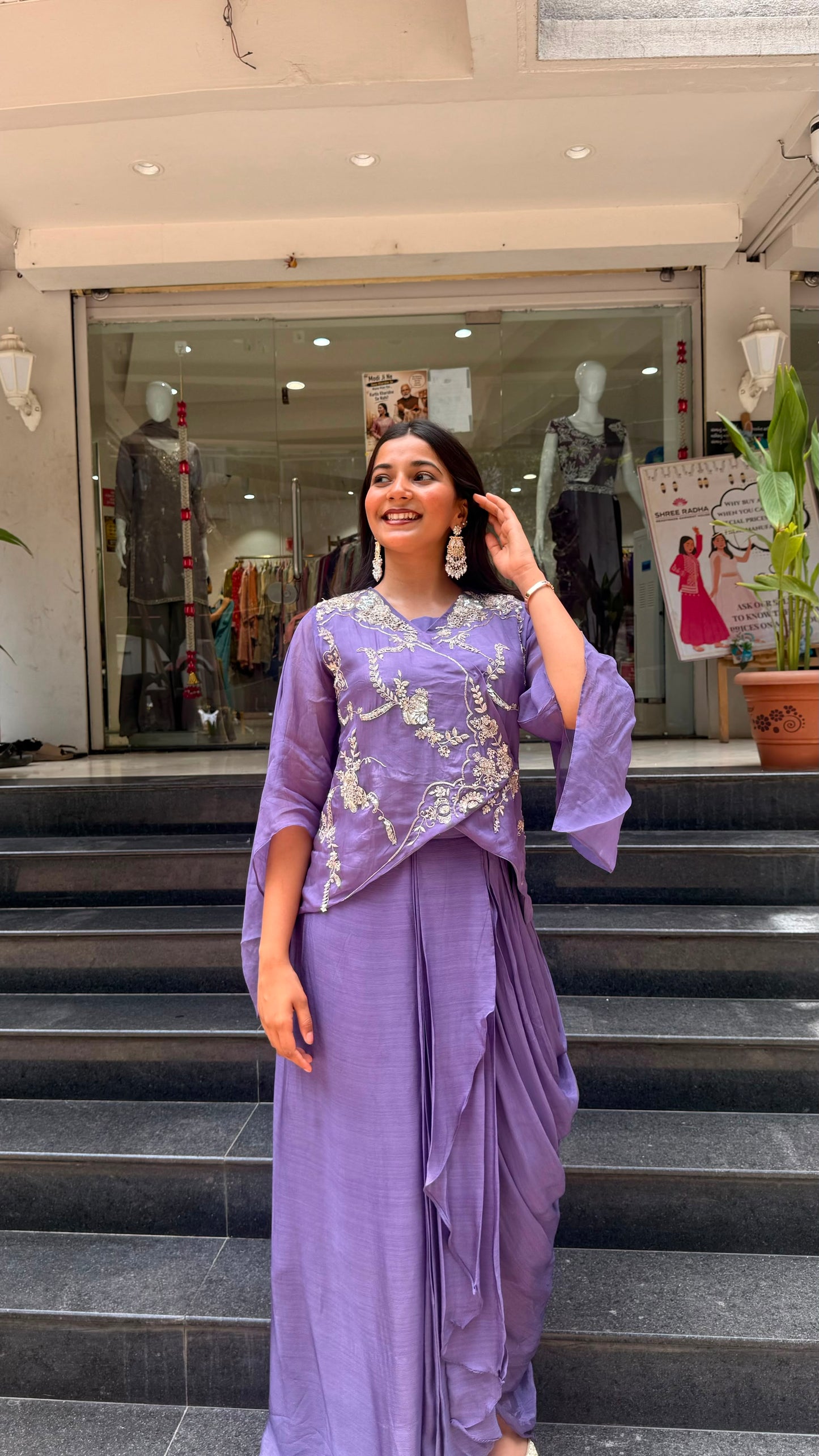 Stylish indowestern